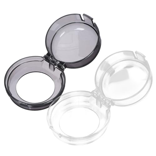 LRXIYODE 4 Fundas Protectoras para Estufa de Gas, Cubierta de Perilla Blanca y Negra, Resistente al Calor, Protección de Seguridad Cocina de Gas
