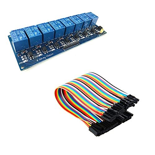 Robotbanao 8 Channel Relay 5V Module With Optocoupler For Arduino and