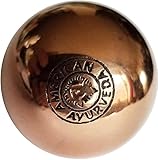American Ayurveda Copper Ball. Copper Metal Ball, Bring Integrity and Clear Thinking with Natural Energy and Meditation Crytal Sphare, Get Mental Agility Grounding Movement Therapy - 1.1 inches