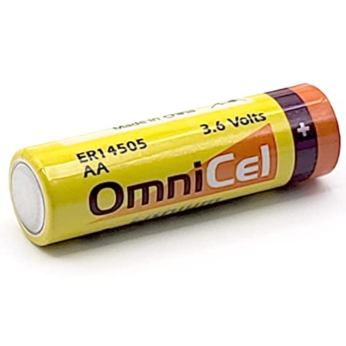 Batería Li-SOCl2 OmniCel ER14505 3.6V 2400mAh AA miniatura 2