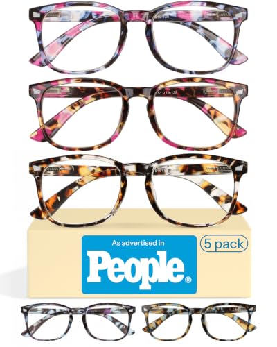 Image of CCVOO Reading Glasses for Women, Eye glasses, Blue Light Readers for Women, Cheaters