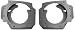 Exact Fit Speaker Adapter Spacer Rings For 1989-1994 Nissan 240SX Hatchback - SAK013_55-1 Pair