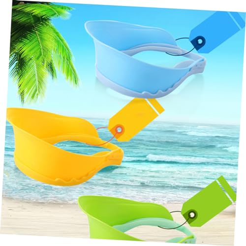 TOYANDONA gorros para bebês protetor auricular bebê chapéu protetor de chuveiro crianças orelha de b