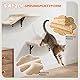Eukue Kletterwand Katzen, Kletterwand Set 10 -teiliges für Katzen, Groß Katzen Wandelemente mit Kratzbaum, Katzenhaus, Katzenbrücke, Sisal Kratzsäulen für den Innenbereich bis 10 kg