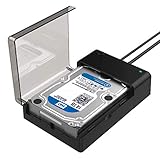 Esta estación de acoplamiento viene con una descarga gratuita de Acronis True-Image para el software Sabrent para una fácil clonación.
