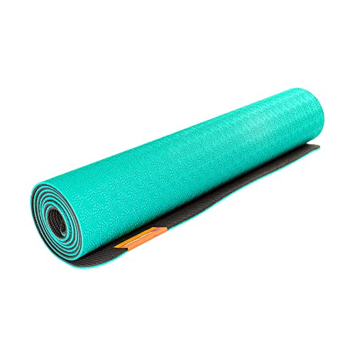 Image of Hugger Mugger Earth Elements 5 mm Yoga Mat - Grippy Texture, Reversible, Cushion, Non-toxic Biodegradeable Material, Lightweight