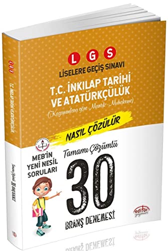 LGS T.C. İnkılap Tarihi ve Atatürkçülük 30 Branş D