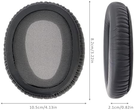 1 Pair Earpads Compatible with Sony WH-CH700N MDR-ZX770BN ZX780DC Headphones Replacement Ear Cushions Heaset Repair Parts Black
