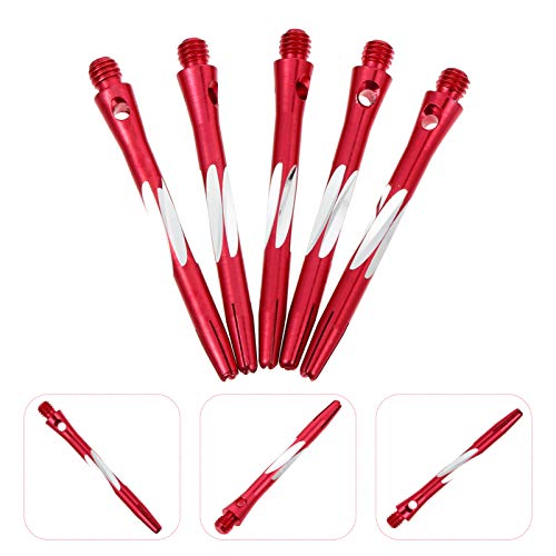 BESPORTBLE 5Pcs 2BA Padrão Da Liga de Alumínio Dart Eixos Dart Hastes de Rosca Dart Acessórios Verme