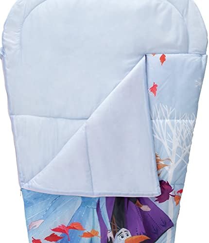 Disney Frozen 2 Kids Sleeping Bag Girls Cozy & Warm Lightweight Slumber Bag