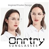 YEDPGUE Okulary z filtrem niebieskiego światła, przezroczyste okulary komputerowe, ochrona przed promieniowaniem UV, zmniejszają obciążenie oczu, super lekkie, bez wzroku, modne okulary dla kobiet i