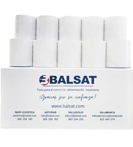 Rollos de papel térmico, 80 x 80 mm 20 Rolls