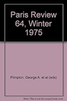 Paris Review 64, Winter 1975 B001N0DD32 Book Cover
