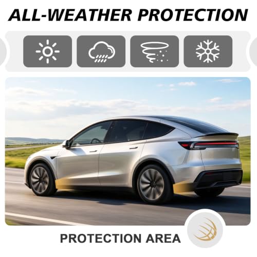 Image of BestEvMod Mud Flaps Splash Guards for Tesla 2026+ Model YL No Drilling