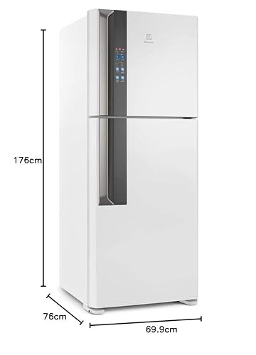 Geladeira Electrolux Frost Free Inverter 431L Efficient Duplex Branco (IF55)