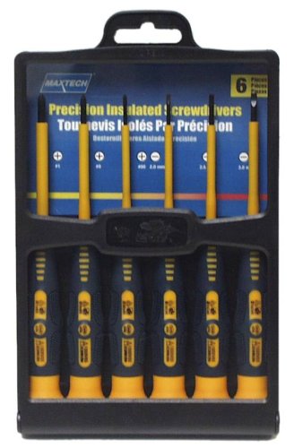 Maxtech 16514MX 6 Piece Precision Insulated Screwdriver Set