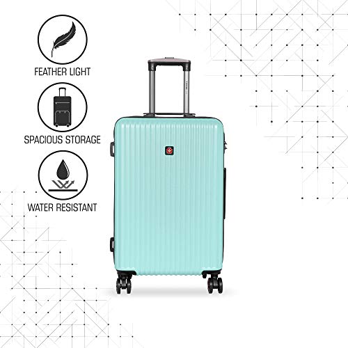 Image of Swissbrand RIGA Range Blue Color 20 inch Cabin Trolley