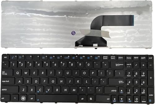 Tiugochr Laptop Replacement US Layout Keyboard for Asus K52 K52J K52JB K52JC K52JK K52JR F50 F50GX F70 F70SL G51 G60 G72 G73 G73JH G73Jw K52 X53 X61GX X54