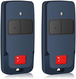 Lot de 2 télécommandes 433 MHz pour Mitto COOL C2,Mitto 2 | Mitto 2A|, Mitto B RCB 02, TRC1, TRC2, TRC3, Rolling Code - 2 canaux