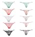 Moxeay Sexy Lingerie Lace G-string T-back Thongs Panties Packs