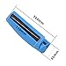 Cigarette Roller, Cone Cigarette Rolling Machine 110mm Cigarette Maker Blue