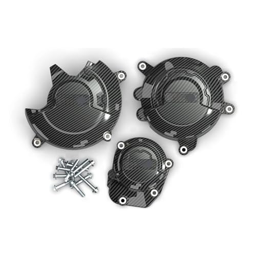 FÜR Triump& Tiger 850 2021-2024+ Tiger900 2021-2024+ Motorschutzabdeckung Carbon-Look stator Anlasser Abdeckung