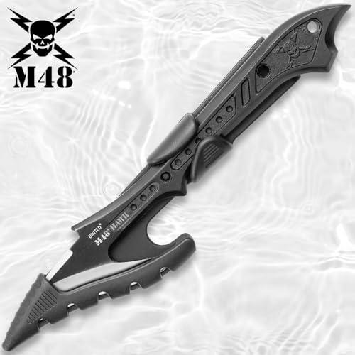 image for United Cutlery M48 Hawk Harpoon with Molded Locking and Sheath | Stain