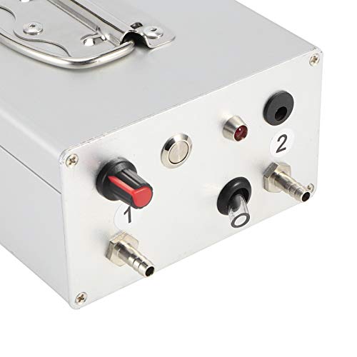 Dojarka Pompa próżniowa, przenośna pompa ssąca 80kPa 12.6V 48W Pulsacyjna pompa próżniowa Elektryczna dojarka koza Dojarz zwierząt gospodarskich Sprzęt do dojenia osioł owca krowa koń(EU)
