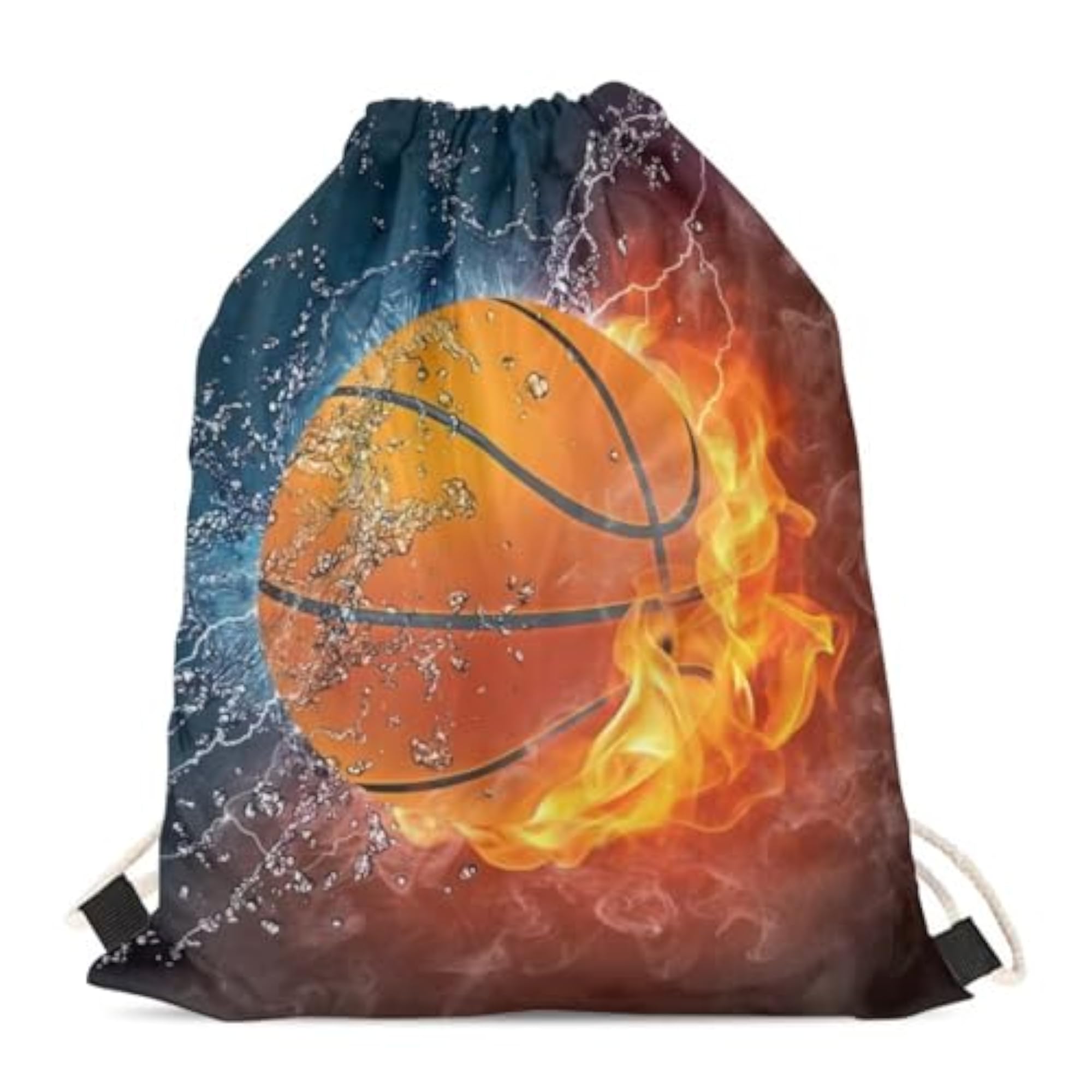 Stylish Drawstring Bag Sport Backpack, Travel Storage