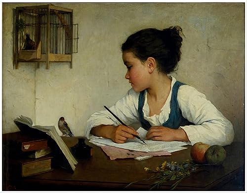 Célèbre moderne mural art impression Henriette Browne 60x90cm qualité premium