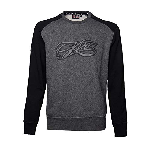 Preisvergleich Produktbild WEST COAST CHOPPERS WCC Sweater Raglan Kimi Raikkönen Black / Grey-XL