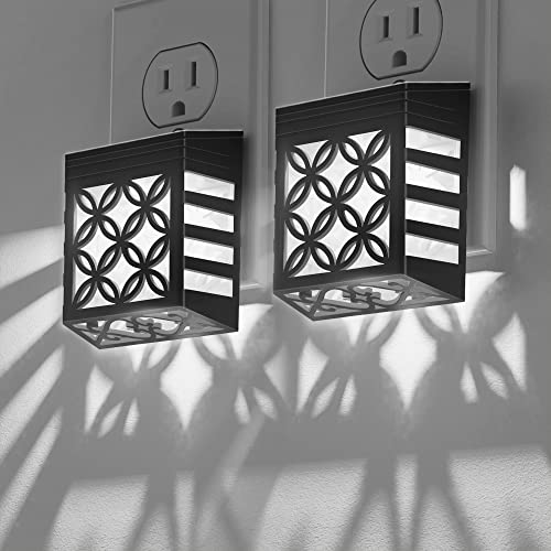 Led Night Light [2 Pack], Doresshop Plug In Night Light, Night Lights Plug Into Wall, Dusk To Dawn Sensor, Adjustable Brightness, Decorative Nightlight For Bathroom, Hallway, Stairway, Daylight 5000K #TOP17