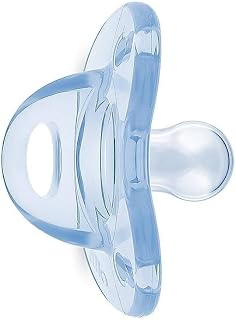 Lillo Chupeta Soft Calming 100% Silicone Simétrico Tam 1 (0-6 Meses) - Azul
