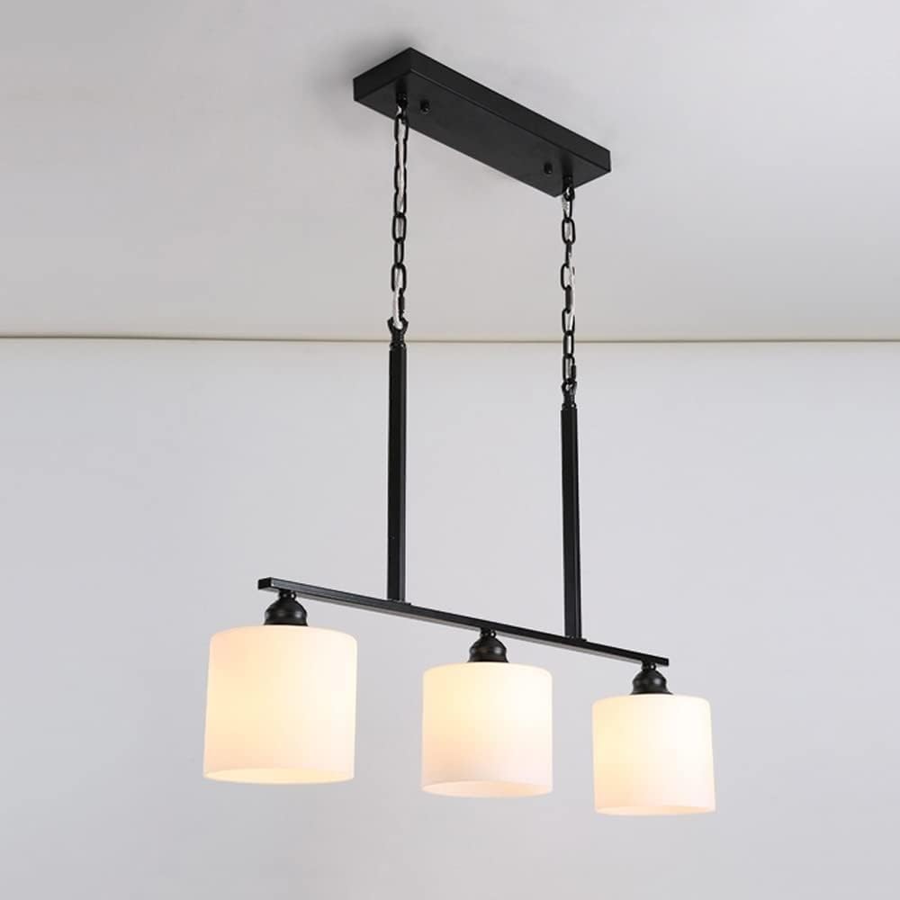 Lustre E27 à 3 ampoules pour un éclairage de table sans ombre