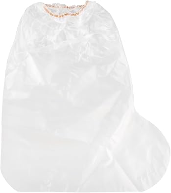 Thyonta Disposable Waterproof Overshoes 10PCS Shoe Covers Protector Plastic Transparent Rain Shoes Cover for Outdoor Rainy Day