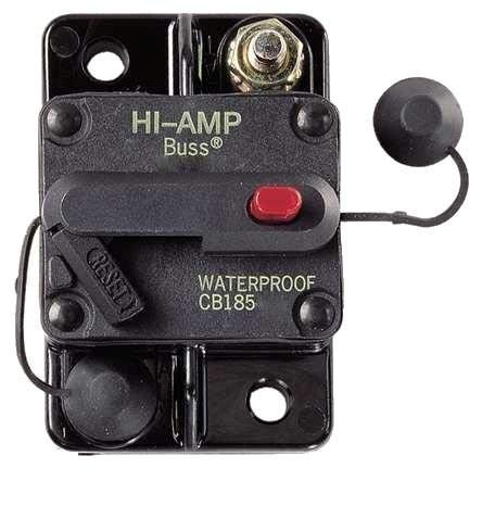 Bussmann 185 Series High Amp Thermal Circuit Breaker 185050F-01-1