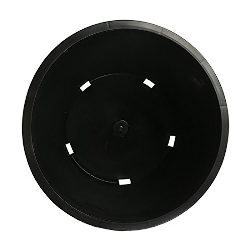 Calipots 20-Pack 5 Gallon Premium Black Plastic Nursery Plant Container Garden Planter Pots (5 Gallon) #TOP2