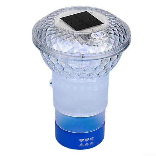 Imprescindible para cada propietario de piscina combina eficientemente tabletas de limpieza dispensación e iluminación