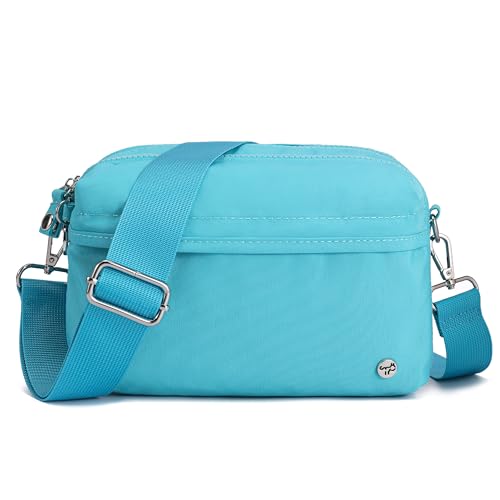 Image of NEICOA Small Crossbody Bag for Travel Women Anti Theft Shoulder Bags | Nylon Travel Purse,Multi Pockets with RFID Card Slots