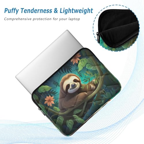 Funda para Laptop 13-14 Pulgadas Impermeable con Estampado de Perezoso miniatura 5
