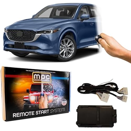 MPC Remote Start Kit Compatible with Mazda CX-5 2013-2024 || Plug and Play || Uses Factory Key Fob || Push Lock 3X to Start || USA Tech Support
