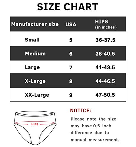 Xibing 10 Pack Women's Breathable Underwear Stretch Bikini Panties Low Waist Mesh Hipster Panty(5011M,Color) #TOP5