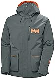 Helly-Hansen Mens Kickinghorse Waterproof Ski Jacket, 609 Storm, Large
