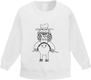 Azeeda 'Cowboy' Kid's Sweatshirt/Jumper (3-4 Years) (KW00009919)