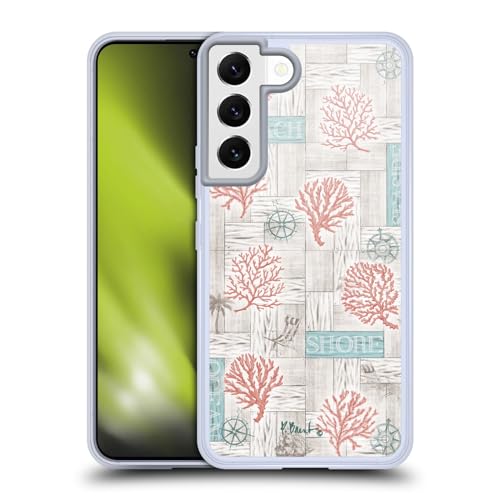 Funda de gel suave azul Samsung Galaxy S22 5G de Paul Brent