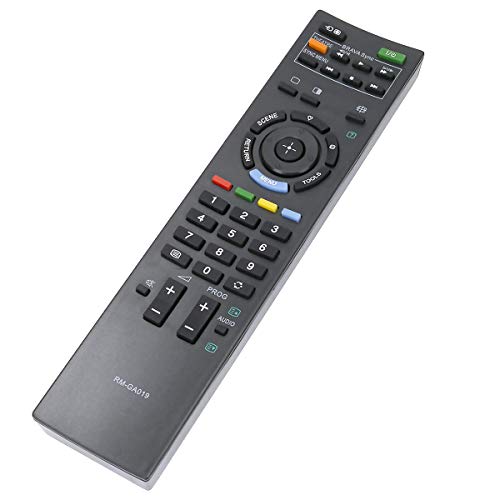 Image of LipiWorld KLV-32BX300 KLV-32EX300 KLV-32EX400 KLV-22BX300 KLV-22EX300 KLV-40BX400 KLV-26BX300 KLV-26EX300 LED LCD Universal Remote Control Compatible for Sony Bravia (RM-GA019)