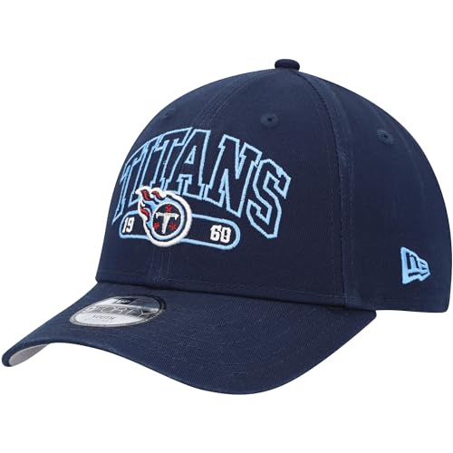 New Era Youth Navy Tennessee Titans Outline 9FORTY Adjustable Hat
