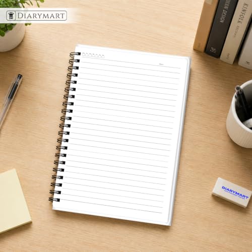 Image of Quotes Printed Cover A5 Size Wiro Hard Bound Notebook Diary For Girls Women & Men | 200 Ruled Pages | 80 GSM Paper | Undated Journal Diary