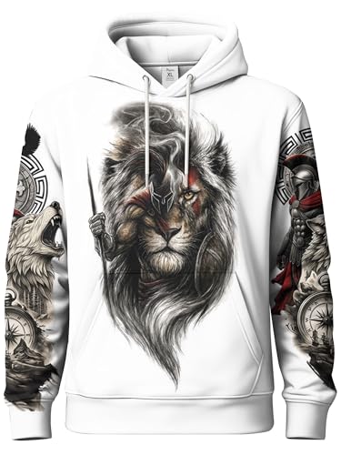 Image of PAGYMO Graphic Hoodies for Men Funny Novelty Pullover Hooded Sweatshirt