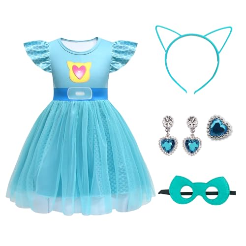 Vestido de tul con mangas de mariposa para niñas